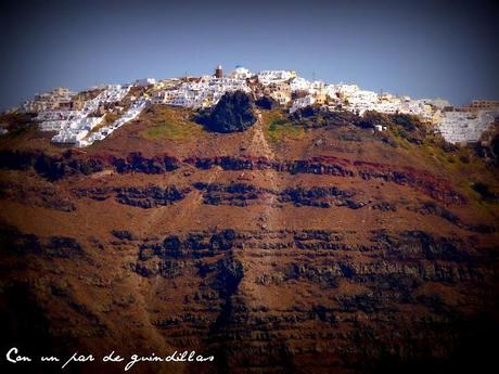 Santorini (I), la llegada Santorini (I), la llegada