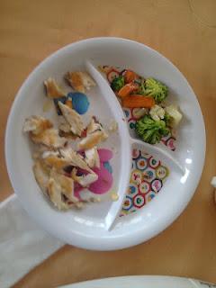 cena lubina y verduras al vapo