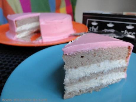 Tarta rosa. Tarta de fresas. Tarta pantera rosa Tarta rosa. Tarta de fresas. Tarta pantera rosa