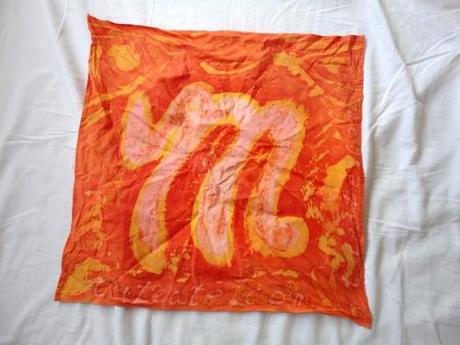 Sábana reciclada en pareo