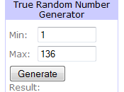Random dice...