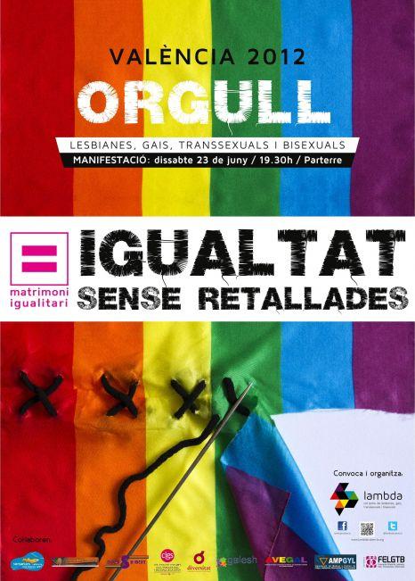 Valencia Orgullo LGTB 2012 - Transexual y de las Familias