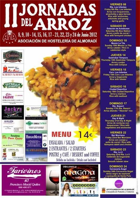 Almoradí. II Jornadas del Arroz 2012