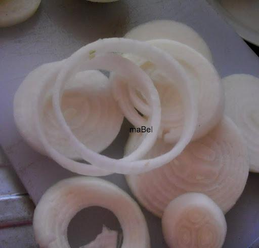 Aros de cebolla al horno