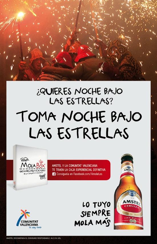 Molabox, las cajas de experiencias con fiestas de la Comunidad Valenciana de Amstel