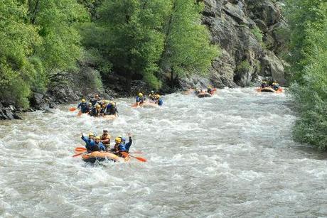 Actividades acuáticas en familia