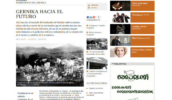 Naiz.info, impresiones sobre el heredero de Gara