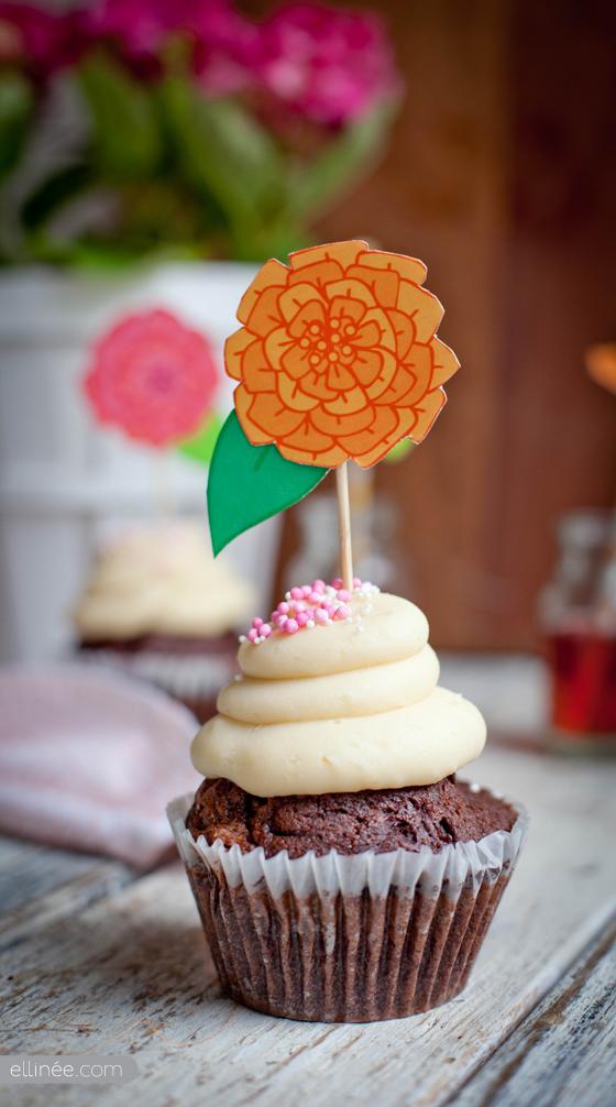 Imprimibles: Flores veraniegas para decorar