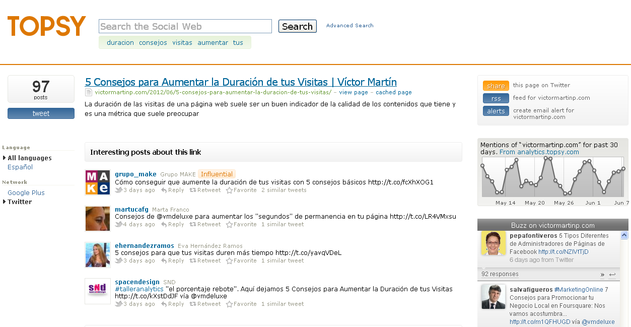 ¿Hasta Dónde Llegan tus Tweets? 3 Herramientas para Saberlo