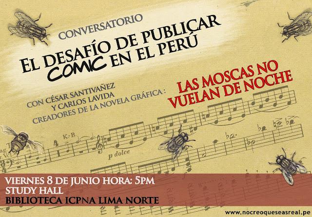Hoy conversatorio: El desafío de publicar comic en el Perú.