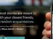 Aplicación para compartir mensajes archivos desde iPhone Android