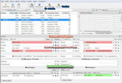Genealogía: Buscar, comparar y transferir información hacia y desde el Nuevo FamilySearch -FamilyInsight- Genealogía: Buscar, comparar y transferir información hacia y desde el Nuevo FamilySearch -FamilyInsight-