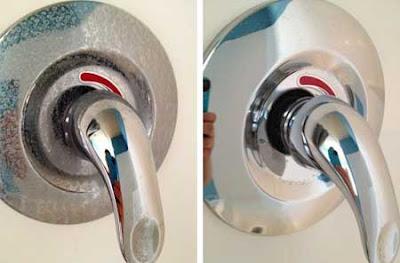 Elimina la cal de los grifos con limón