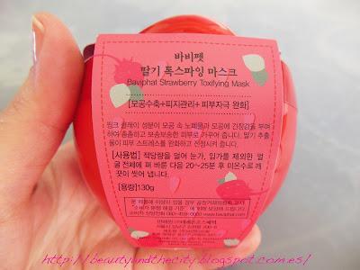 Mascarilla de fresa - Baviphat