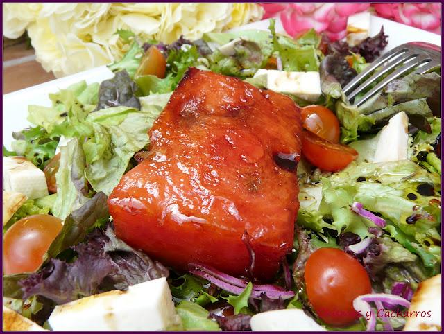 Ensalada Templada  con Sandia Caramelizada