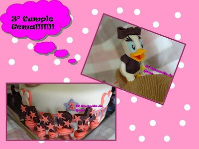 TARTA 3º CUMPLE GEMA!!