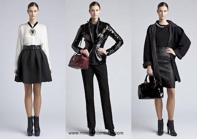 Moda en Linea.Coleccion Lanvin otoño/invierno 2012.