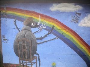 Durito y una de grietas… y graffitis