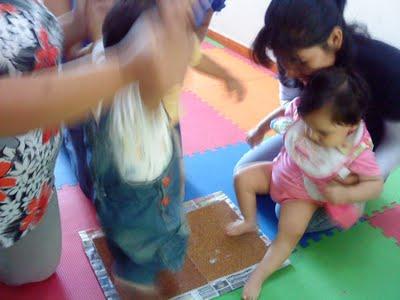 Mis pequeñitos en acción!