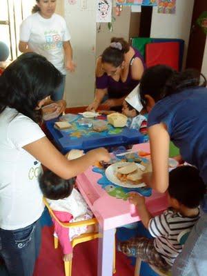 Mis pequeñitos en acción!