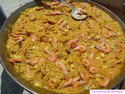 El Gran Reto: fideuá para 40