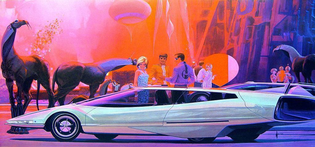 Syd Mead – Diseños conceptuales para US Steel