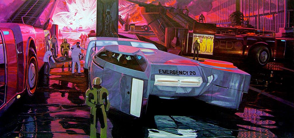 Syd Mead – Diseños conceptuales para US Steel