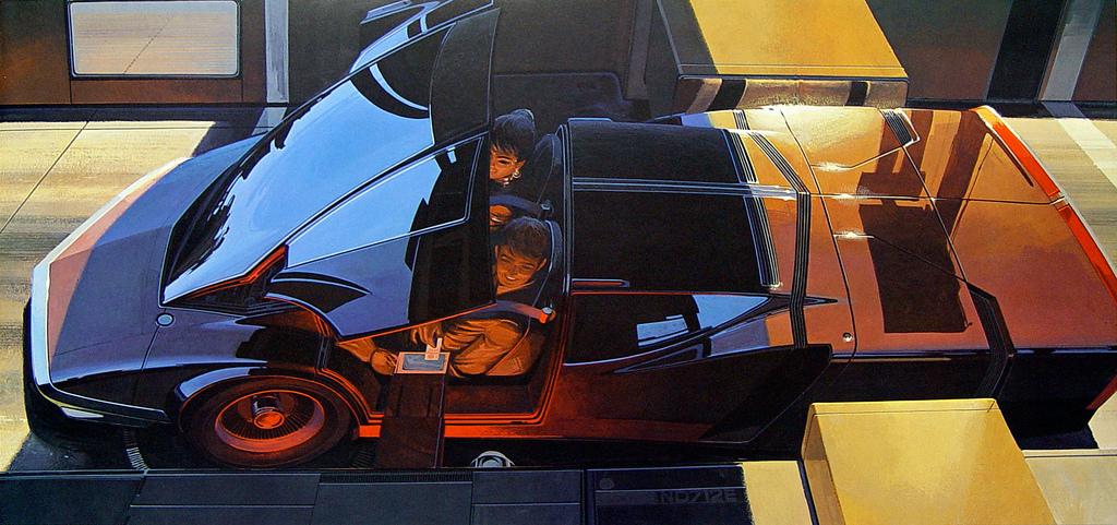 Syd Mead – Diseños conceptuales para US Steel