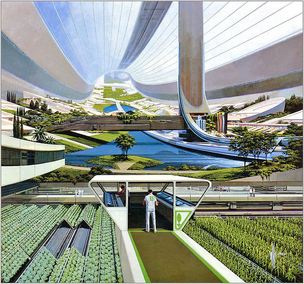 Syd Mead – Diseños conceptuales para US Steel