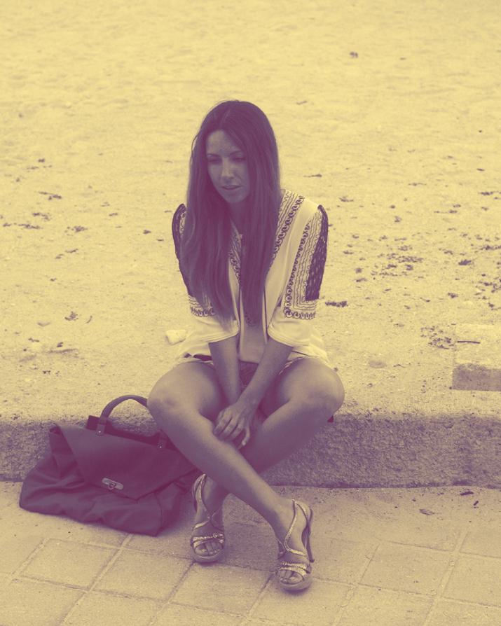 Ethnic tunic from Queen's Wardrobe at the fashion blog of Mónica Sors, fashion blogger based in Cancun, Mexico