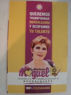 Marisela Moguel, candidata por el PRD a la Presidencia Municipal de Guadalajara