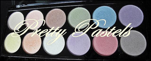 Paletas MUA; Heaven and Earth, Pretty Pastels y Glamour Nights