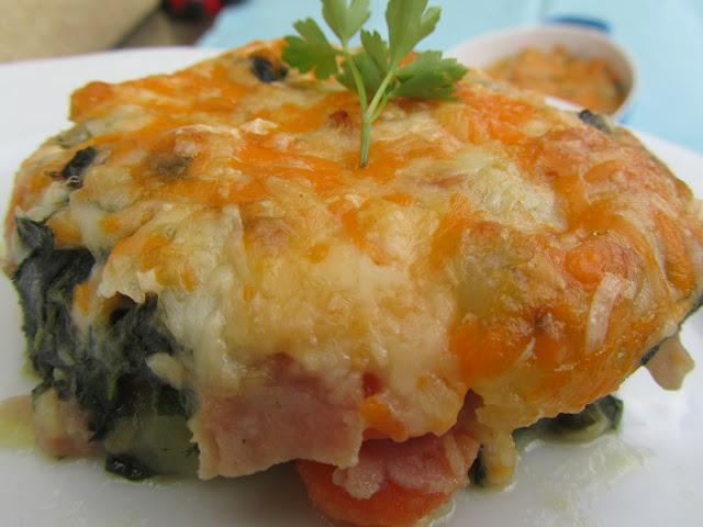 Acelgas gratinadas