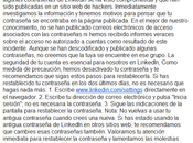 Contraseñas Linkedin pirateadas