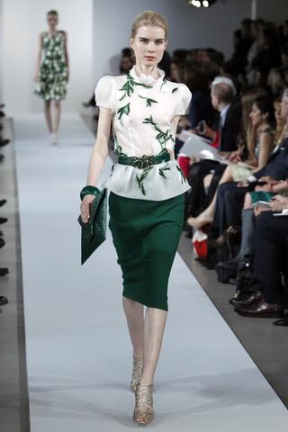 Oscar de la Renta, Resort 2013 y sus estampados!