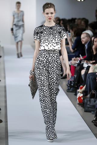 Oscar de la Renta, Resort 2013 y sus estampados!