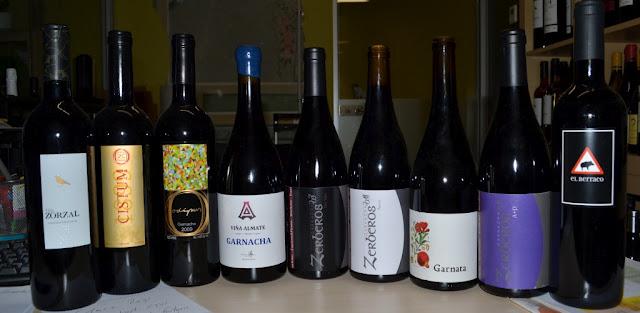 VINOSCOPIO: CATA DE GARNACHAS