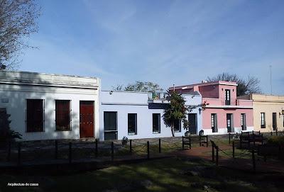 Casas de Colonia, Uruguay.