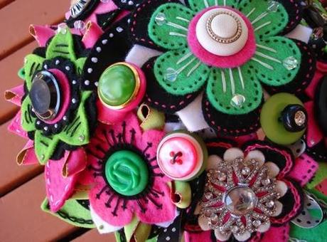 Ramos de Novia Con Flores Artesanales