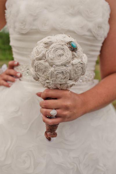 Ramos de Novia Con Flores Artesanales