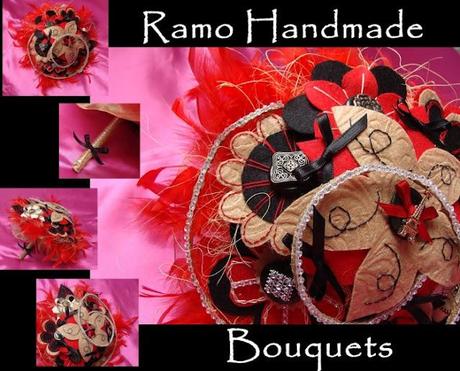 Ramos de Novia Con Flores Artesanales