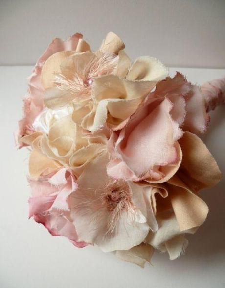 Ramos de Novia Con Flores Artesanales