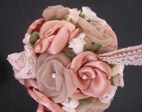 Ramos de Novia Con Flores Artesanales