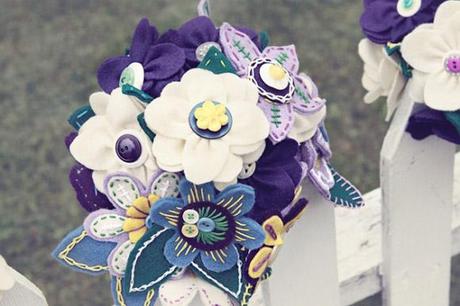 Ramos de Novia Con Flores Artesanales