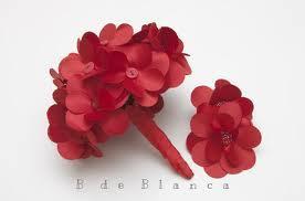 Ramos de Novia Con Flores Artesanales