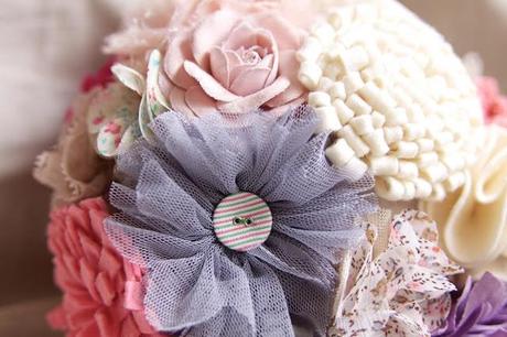 Ramos de Novia Con Flores Artesanales