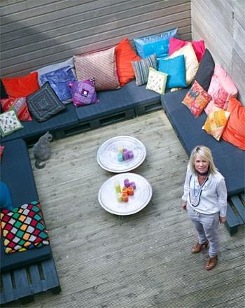 El patio de mi casa...