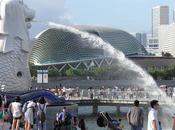 Singapur lava cara merlion