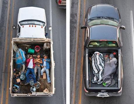 Sleeping Carpoolers :: fotografías de Alejandro Cartagena