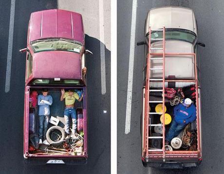 Sleeping Carpoolers :: fotografías de Alejandro Cartagena